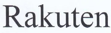 Rakuten trademark logo