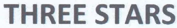 THREE STARS trademark logo