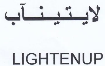pak LIGHTENUP trademark logo