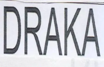 DRAKA trademark logo