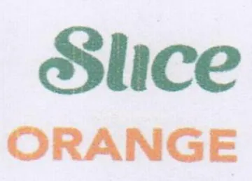 Slice ORANGE trademark logo
