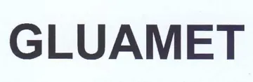 GLUAMET trademark logo