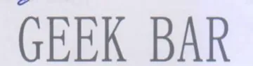 GEEK BAR trademark logo