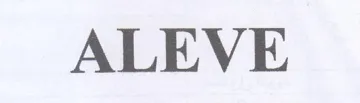 ALEVE trademark logo