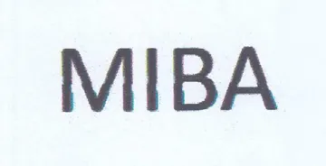 MIBA trademark logo