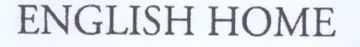 ENGLISH HOME trademark logo