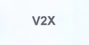 V2X trademark logo
