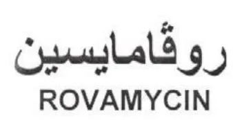 ROVAMYCIN روفامايسين