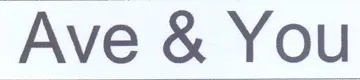 Ave & You trademark logo