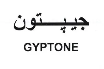 GYPTONE جيحسدون trademark logo