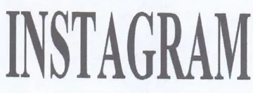 INSTAGRAM trademark logo