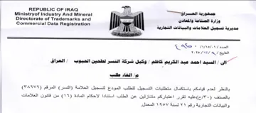 Ministryof Industry And Mineral LN مديرية العلامات والبيانات التجارية