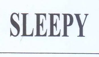 SLEEPY trademark logo