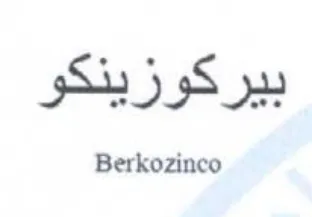 Berkozinco بيركوزينكو