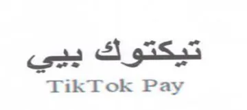 TikTok Pay تيكتوك بيي trademark logo