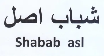 Shabab asl شباب اصل trademark logo