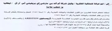 So TG mtn لاحكام المادة العشرون من قاتون العلامات و