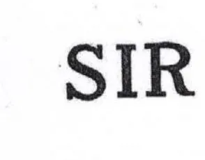 SIR