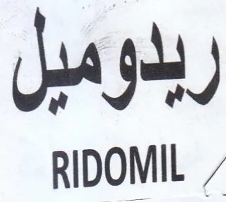 RIDOMIL ربدوميل