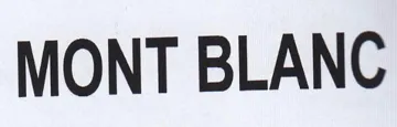 MONT BLANC trademark logo
