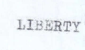 LISERTY trademark logo
