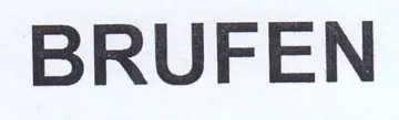 BRUFEN trademark logo