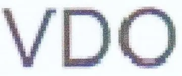 VDO trademark logo