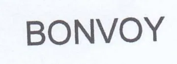 BONVOY trademark logo