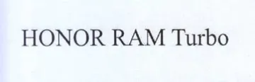 HONOR RAM Turbo