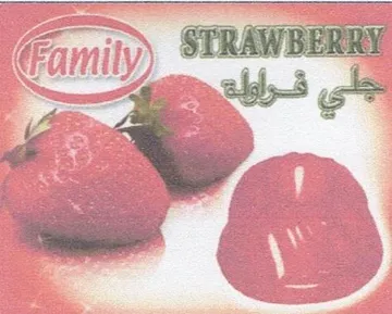 Family STRAWBERRY جلي فراولة