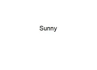 SUNNY