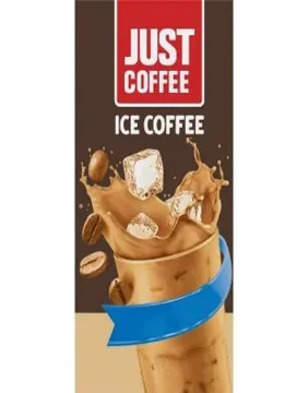 JUST COFFEE ICE COFFEE – مع الشكل