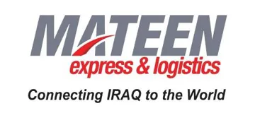 MATEEN express & logistics trademark logo