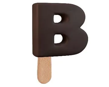 B