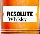 RESOLUTE Whisky مع الشكل
