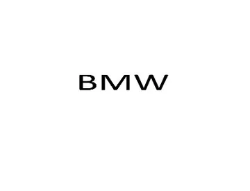BMW trademark logo