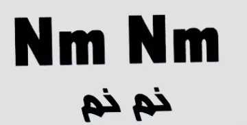 نم نمNm Nm ) trademark logo