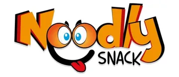 Noodly SNACK مع الشكل trademark logo