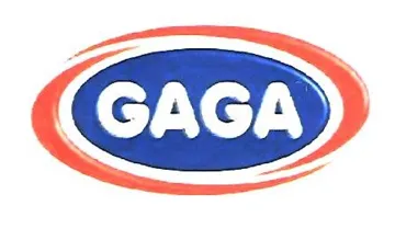GAGA مع الشكل trademark logo