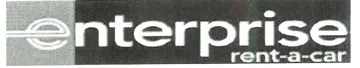 ENTERPRISE RENT A CAR trademark logo