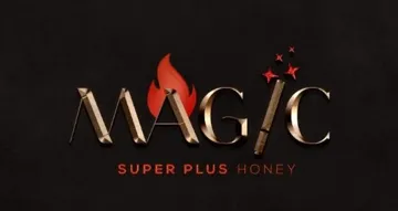 MAGIC SUPER PLUS HONEY trademark logo