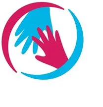 رسمة باللون االرزق و االحمر trademark logo