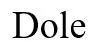 Dole trademark logo
