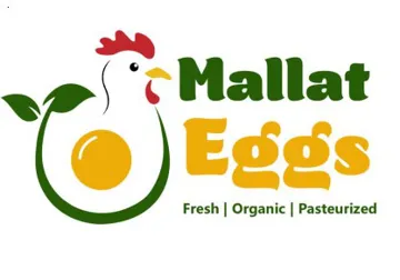 Mallat Eggs trademark logo