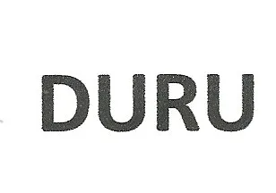 DURU trademark logo