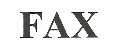 FAX trademark logo