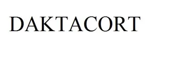 DAKTACOR trademark logo