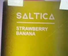 SALTICA STRAWBERRY BANANA trademark logo