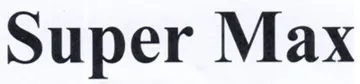 SUPER MAX trademark logo