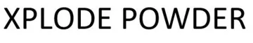 XPLODE POWDER trademark logo